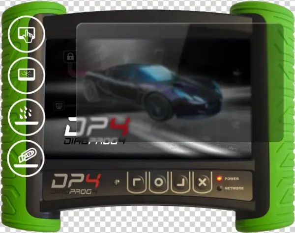 Dedicated Tempered Glass Screen Protector For Dp4 Screen