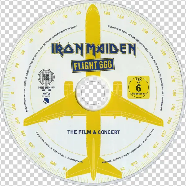 Flight 666 Bluray Disc Image