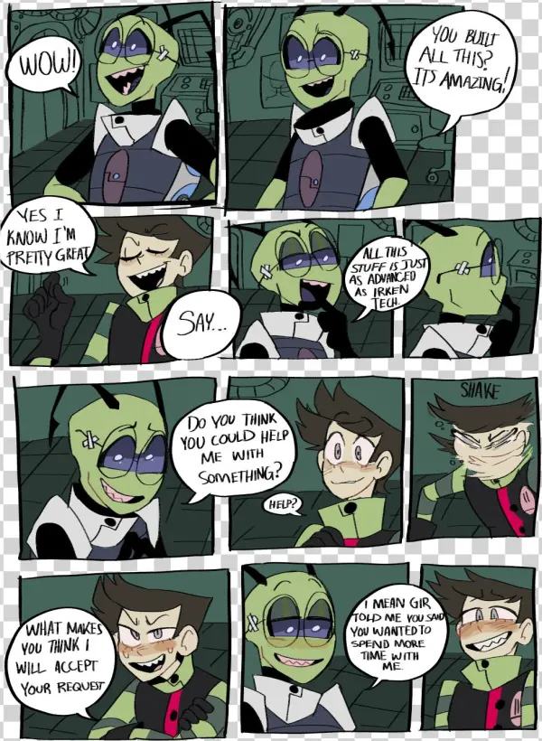 I'm Sorry I Just Love Looking At This Human Zim