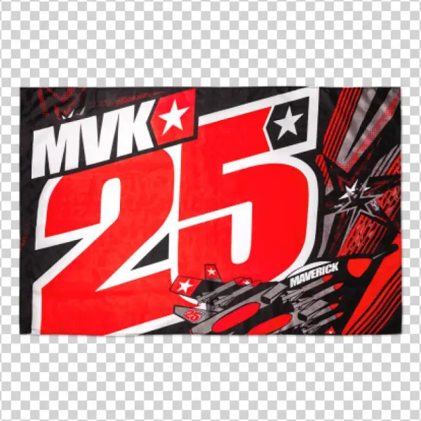 Maverick Vinales 25 Flag