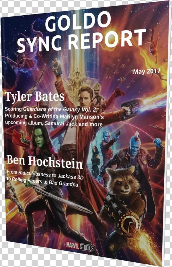 Paul Goldo Followed - Guardians Of The Galaxy Official 2018 Calendar - Square