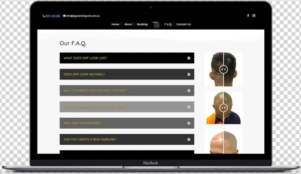 Pigment Of Youth Mac 11 - Web Design