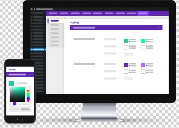 Styling Options Graphic - Kuwait Website Design