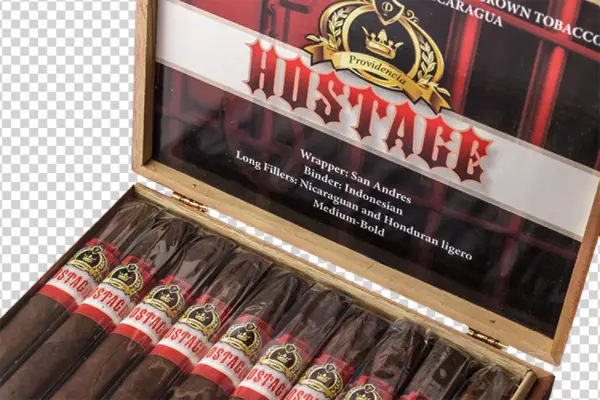 The Hostage Comes Packaged In 10 Count Cedar Boxes