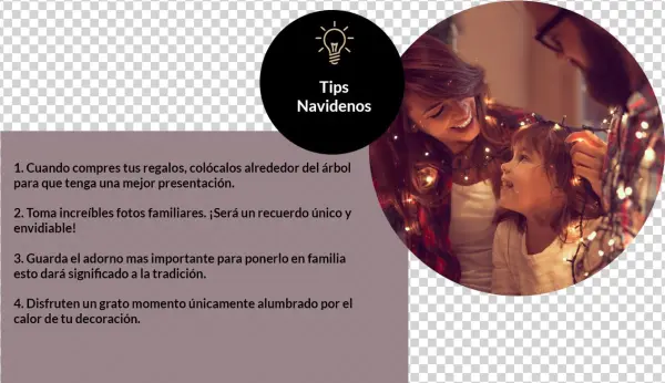 Tips Navideños Tips Navideños - Wall Clock