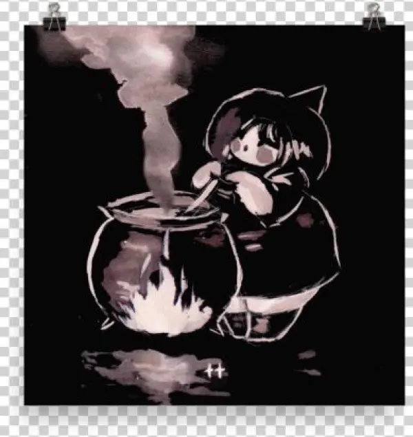 Witch Cauldron Print