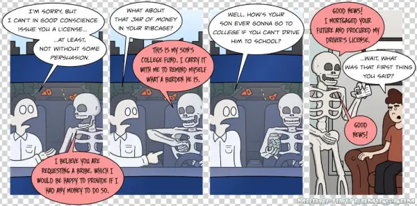Yes, Skeleton Dad Has Always Had That Jar Of Money