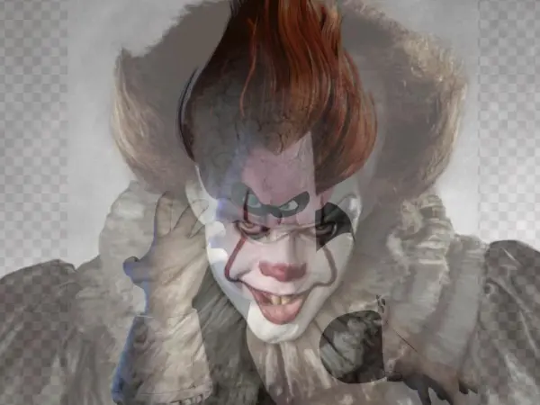 2017 It Clown Pennywise Deluxe Adult Overhead Latex