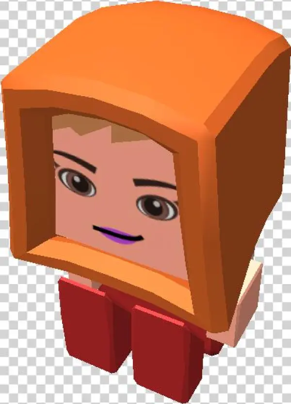 A Sweet Girl And Brave And Smart She Was Known In Roblox - Illustration