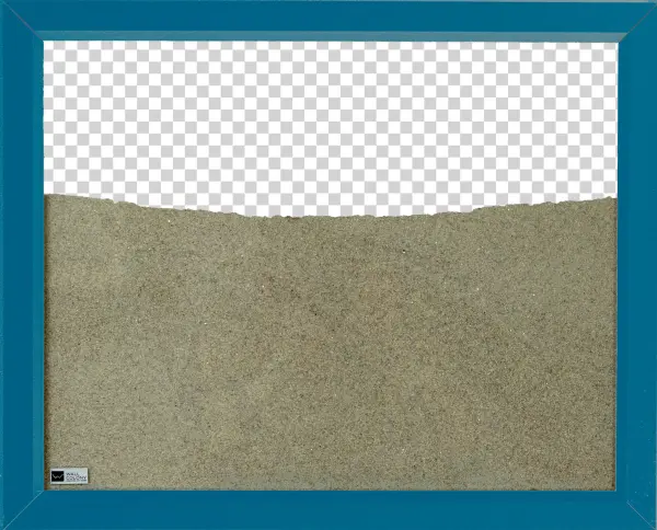 Blue Ant Farm With Wood Frame - Beige