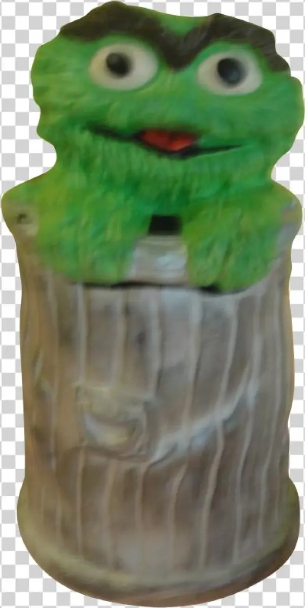 California Original Oscar The Grouch Muppets 972 Cookie - Figurine