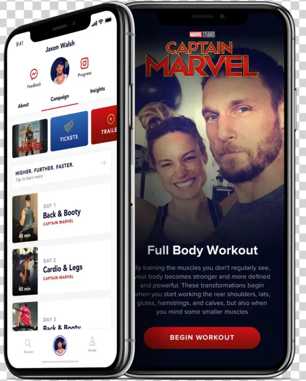 Captain Marvel Playbook - Iphone