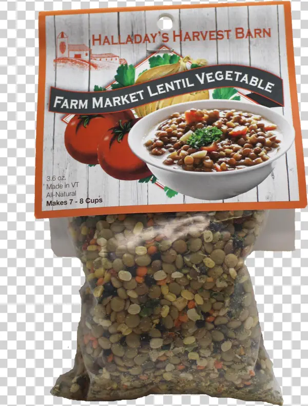Halladay's Farm Market Lentil Vegetable Soup Mix - Superfood