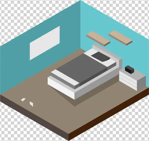 Isometric Environment- Rooms Izabela Balawender - Architecture