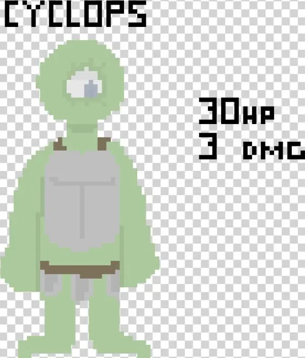 Level 2 - Cyclops - Cartoon