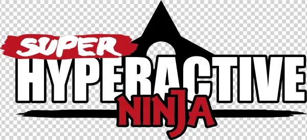Logo - Super Hyperactive Ninja