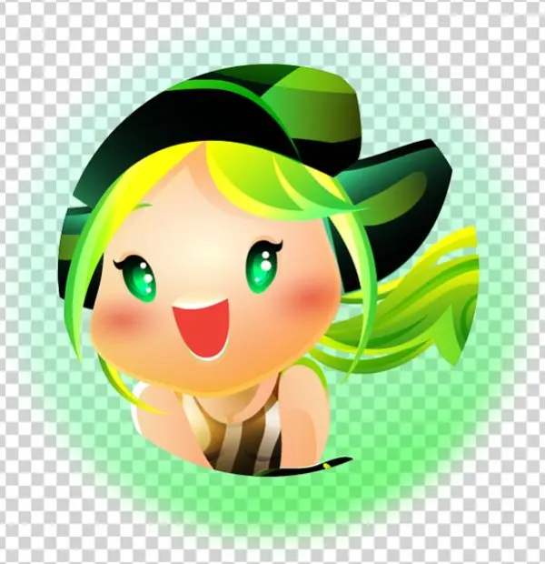 My Personal Illustration, Created Cute Little Mermaids - Cartoon