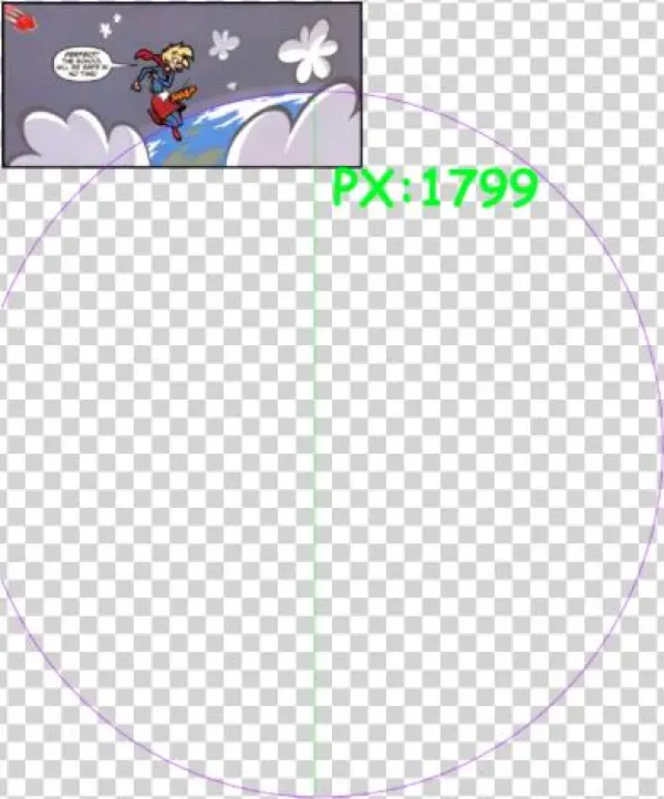 Supergirl Flies Into Space - Supergirl