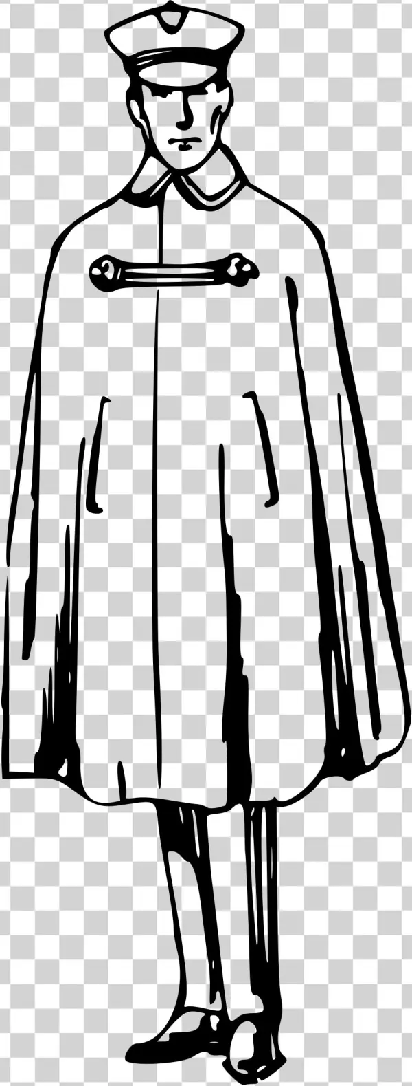 This Free Icons Png Design Of Man In Cape