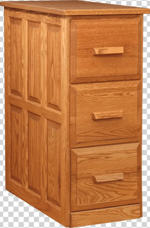 Vertical File Cabinet - Pine Wardrobes
