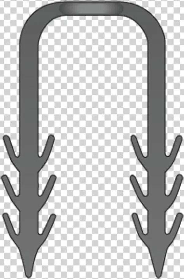 500 Track Staples - Wood