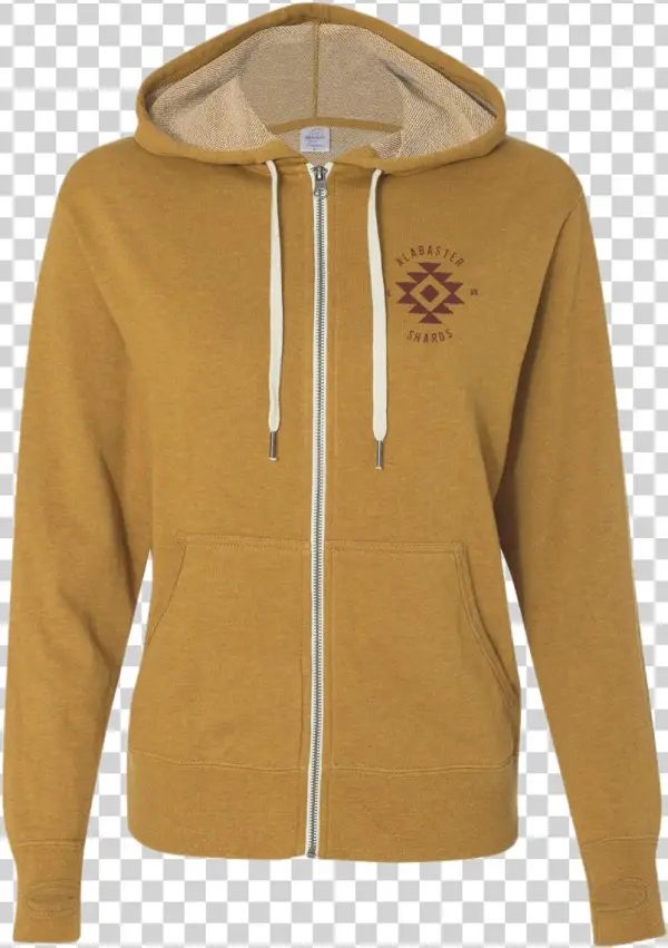 As Aztec Logo Zip Mustard - Hoodie