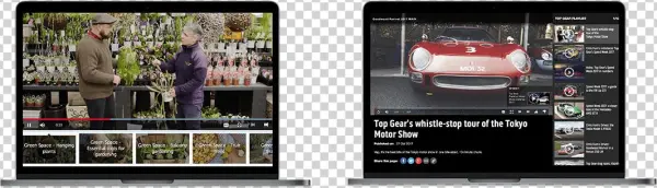 Carousel Right Rail Recommendation Adaptive Plugin - Tablet Computer