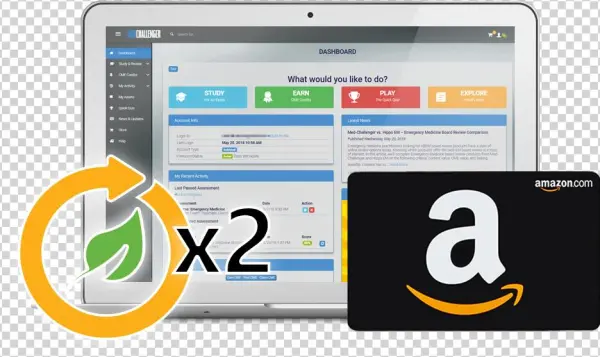 Check Out Our Cme Flex Packages With $1000 Amazon Gift - Amazon.com Gift Card In A Greeting Card (christmas