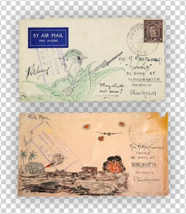 Envelope Art - Drawing