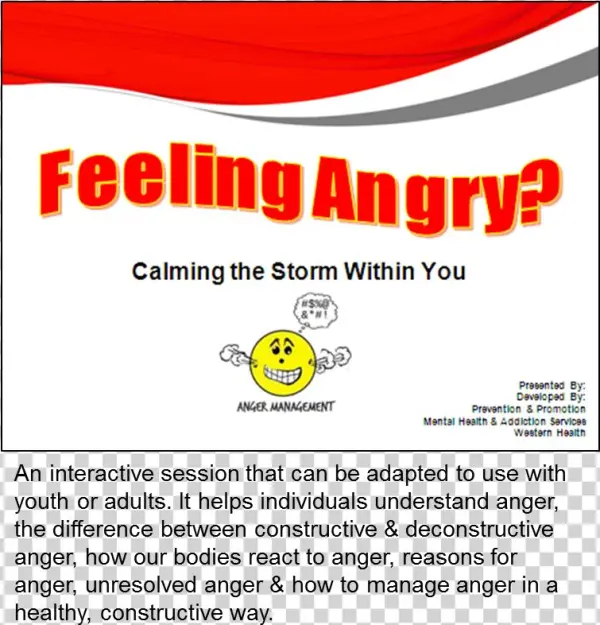 Feeling Angry - Poster