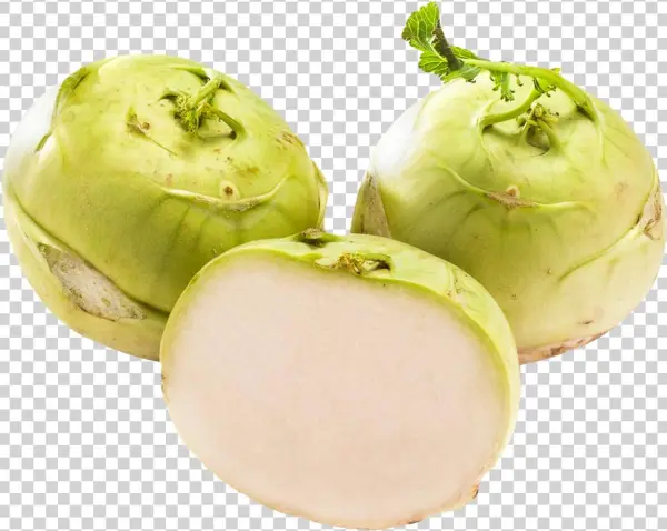 Fresh Kohlrabi Png Image - Kohlrabi Png