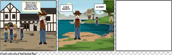 Gold Rush Comix - Cartoon