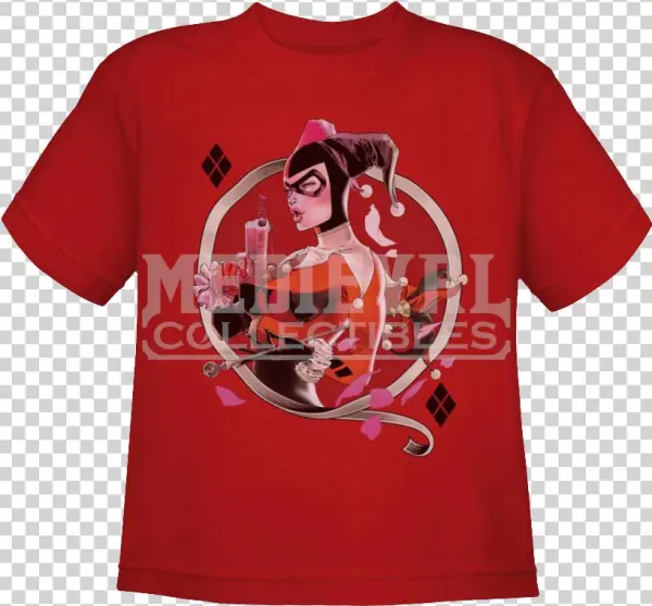 Gotham City Siren Harley Quinn Kids T-shirt - Harley Quinn Dc Comics T Shirt & Exclusive Stickers