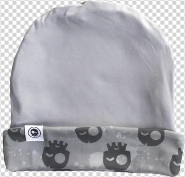 Grey Skull Beanie - Beanie