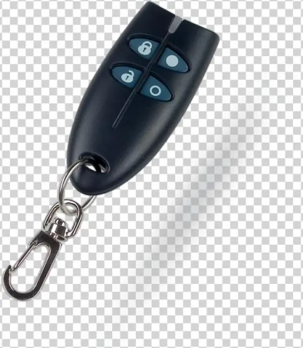Key Fob Remote Control Black - Jablotron Ja 186jk