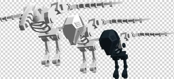 Lddbone-vulture - Monochrome