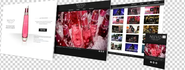 Liquor Brand Website Design