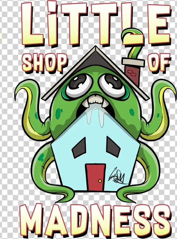 Little Shop Of Madness - Keychain