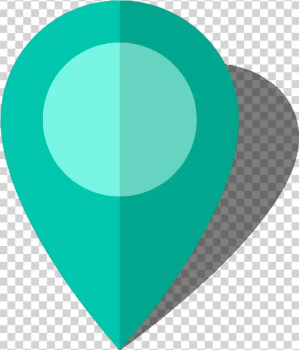 Location Map Pin Turquoise Blue10 - Green Location Vector