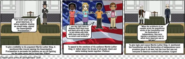 Martin Luther King, Jr - Cartoon