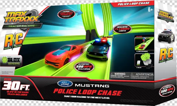 Max Traxxx Tracer Racer Police Loop Chase