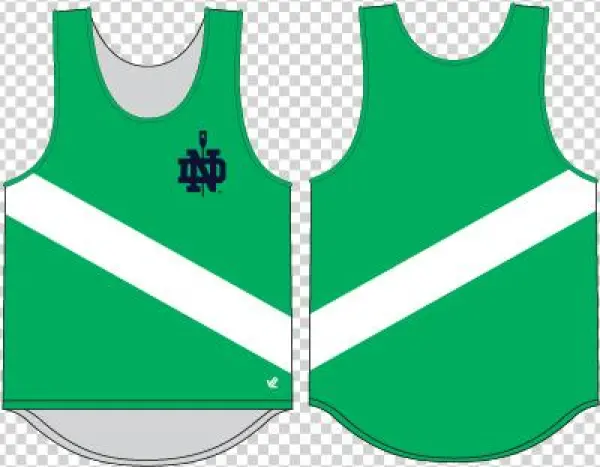 Men's Loose Tank Solid Binding - Emblem