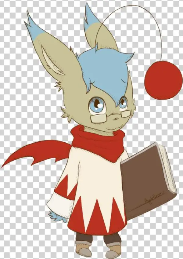 Mila The Moogle By Applefiend - Cartoon