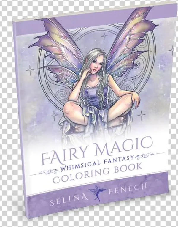New Colouring Books Round Up - Fairy Magic - Whimsical Fantasy Coloring Book By Selina