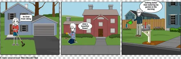 Planting The Gardem - Comics