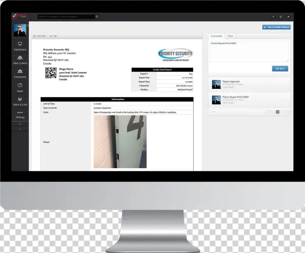 Security Guard Daily Activity Report - Tracktik