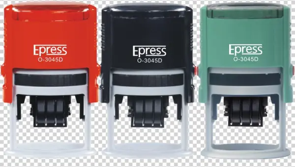 Self Inking Dater Epress Stamp 3045 Oval Business Stamp - Timestamp