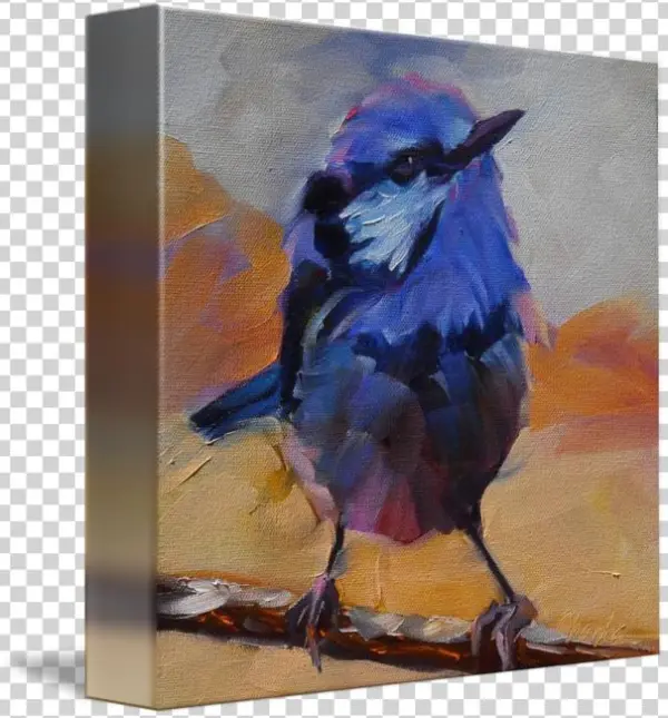 Yes, I'm A Little Blue By Beth Charles - Blue Jay