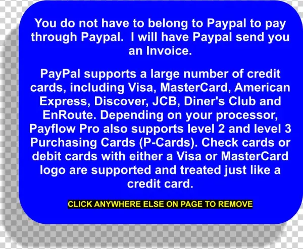 You Do Not Have To Belong To Paypal To Pay Through - Mass Media