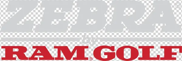 Zebra By Golf Logo Png Transparent Freebie - Ram Golf